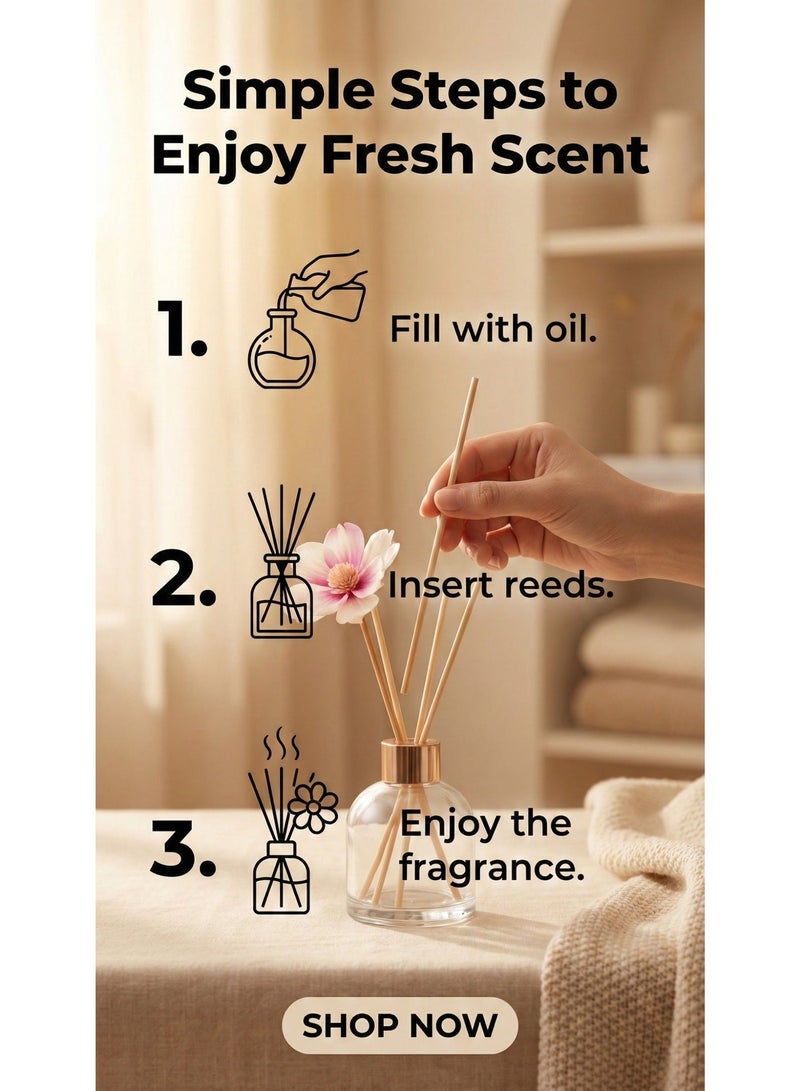 ThangCore Flower stick reed diffuser-Classic Cologne - Image 5